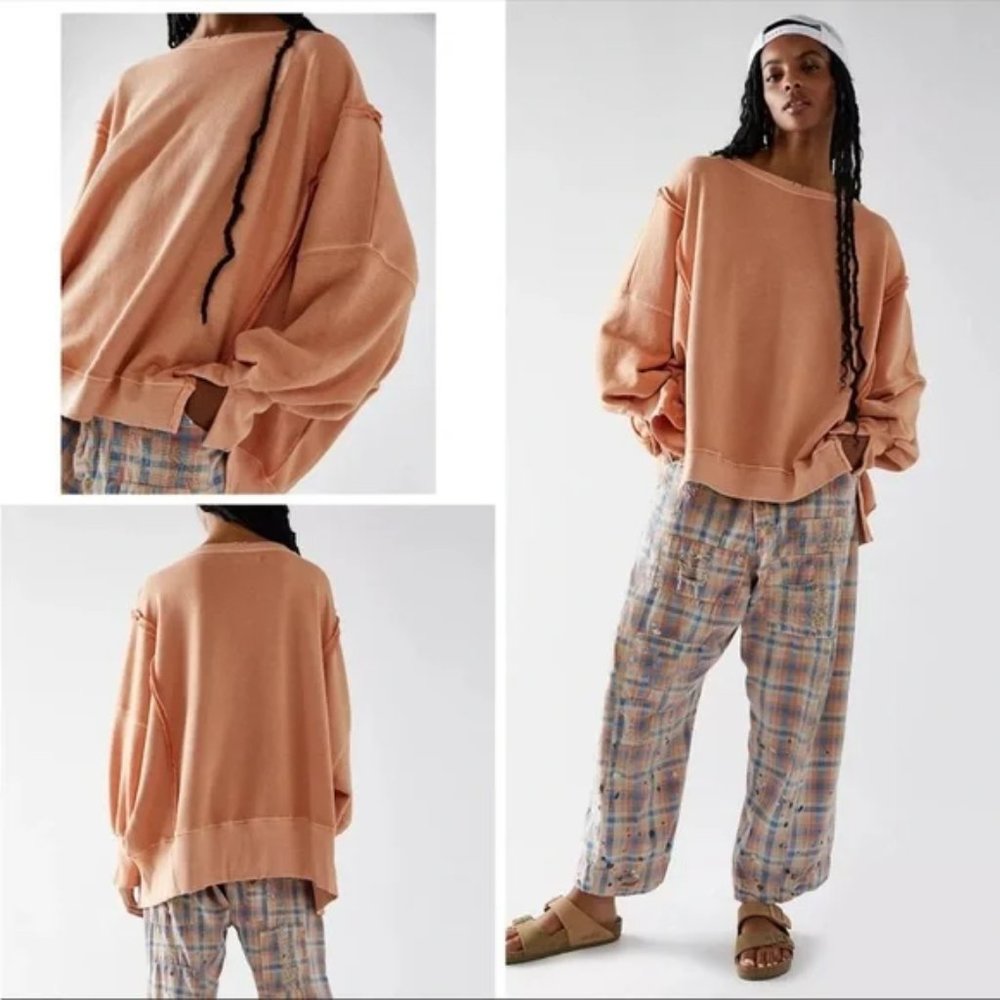 Free People Camden Sweatshirt - Size Medium